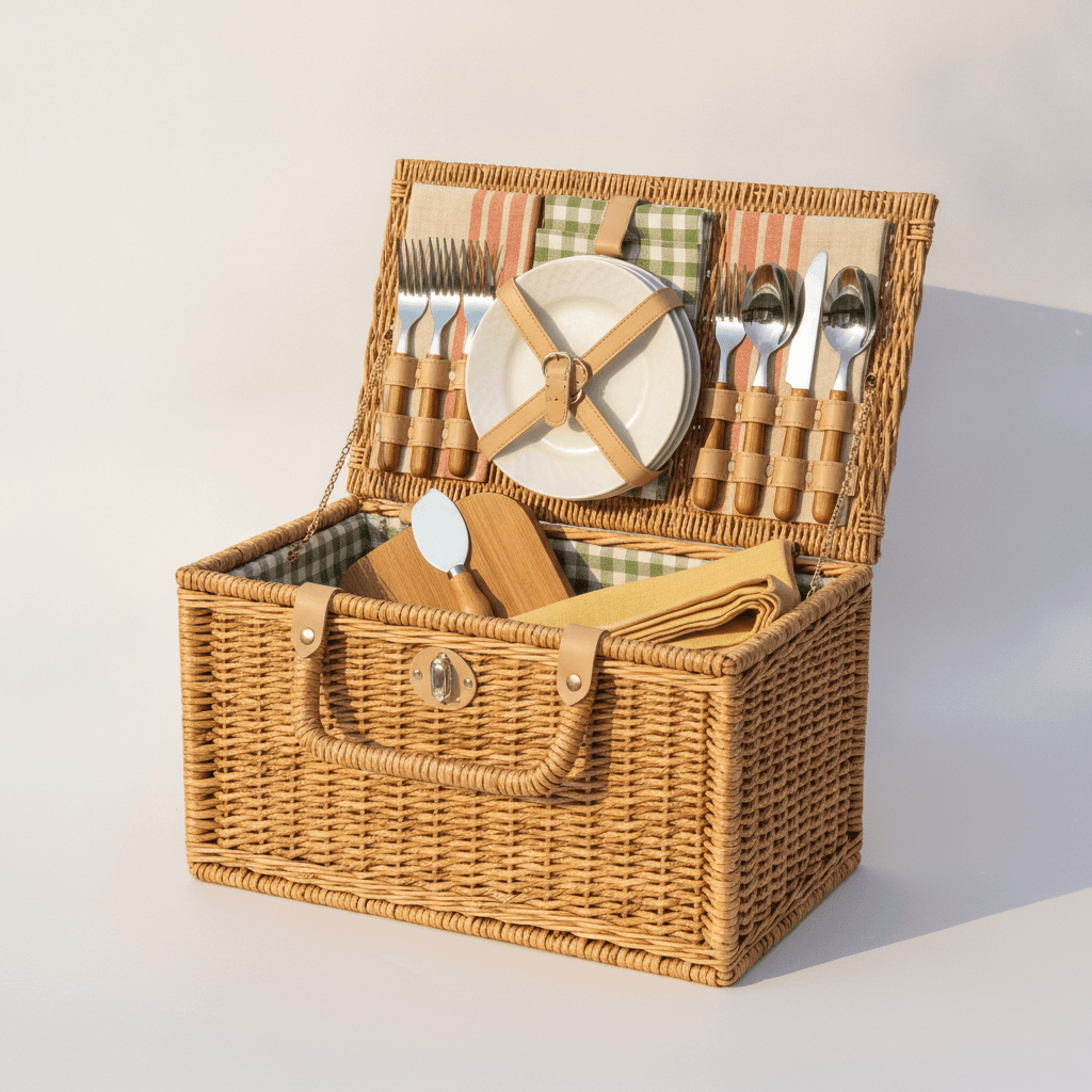 Picnic Basket Set (4-Person) — Product